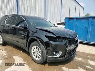 2019 Chevrolet Traverse LT Cloth with VIN 1GNERGKW7KJ161097, listed as a Copart auction lot 59215945 with 117,974 mi miles and Salvage title. Bid and sale history available at DreamBid. Image 15.