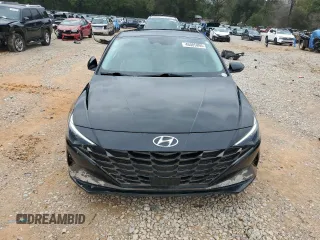 2021 Hyundai Elantra Limited with VIN KMHLP4AGXMU152289, listed as a Copart auction lot 46085895 with 96,977 mi miles and Salvage Title. Bid and sale history available at DreamBid. Image 5.