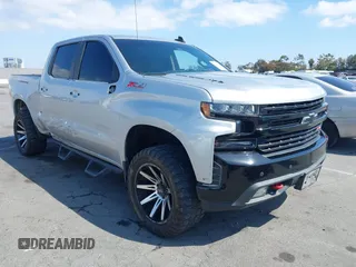 2019 Chevrolet Silverado 1500 LT Trail Boss with VIN 3GCPYFED9KG117659, listed as a IAAI auction lot 42128402 with 61,759 mi miles and . Bid and sale history available at DreamBid. Image 1.