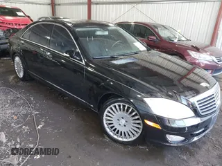 2007 Mercedes-Benz S 550 with VIN WDDNG86X77A114950, listed as a IAAI auction lot 41851212 with 164,205 mi miles and . Bid and sale history available at DreamBid. Image 1.