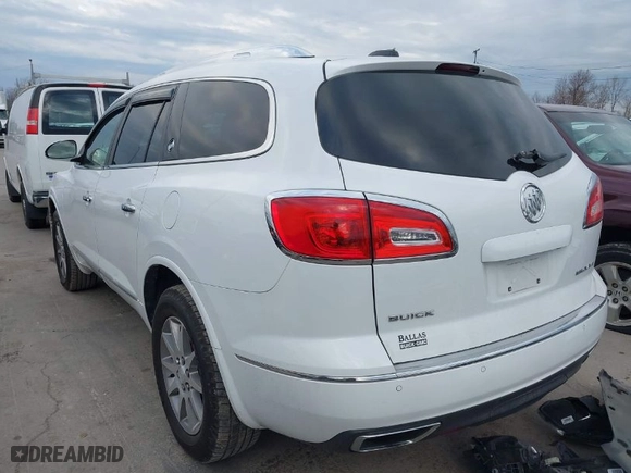 2017 Buick Enclave Convenience with VIN 5GAKRAKD8HJ232468, listed as a IAAI auction lot 41883008 with 57195 miles. Bid and sale history available at carsss.com. Image 3.