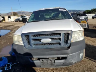 2007 Ford F-150 XL with VIN 1FTRF12237KC68629, listed as a Copart auction lot 87322514 with 167,487 mi miles and Salvage Title. Bid and sale history available at carsss.com. Image 5.