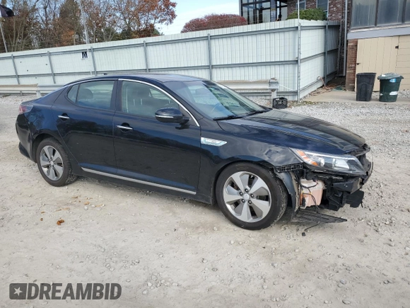 2015 Kia Optima Hybrid EX with VIN KNAGN4AD5F5083491, listed as a Copart auction lot 78415274 with 153,283 mi miles and Salvage Title. Bid and sale history available at carsss.com. Image 4.