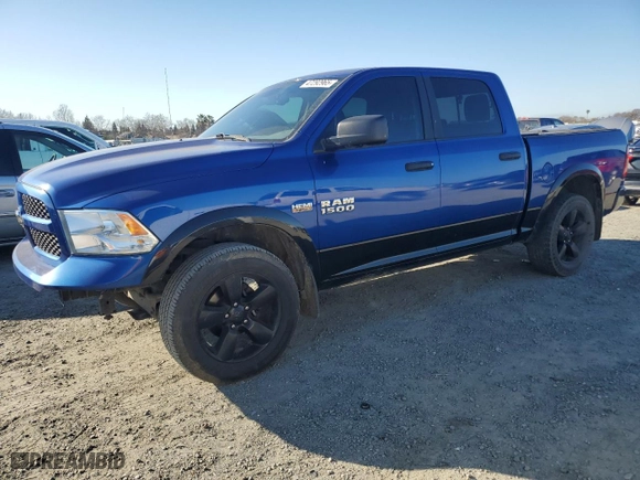 2017 Ram 1500 Big Horn with VIN 1C6RR7LT9HS579895, listed as a Copart auction lot 47292965 with 139,487 mi miles and Salvage Title. Bid and sale history available at carsss.com. Image 1.