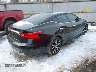 2018 Nissan Maxima SV with VIN 1N4AA6AP5JC384119, listed as a IAAI auction lot 41353069 with 97,136 mi miles. Bid and sale history available at carsss.com. Image 4.