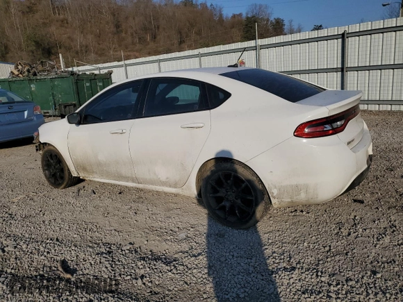 2013 Dodge Dart SXT with VIN 1C3CDFBA5DD123600, listed as a Copart auction lot 48725295 with 212,504 mi miles and Salvage Title. Bid and sale history available at carsss.com. Image 2.