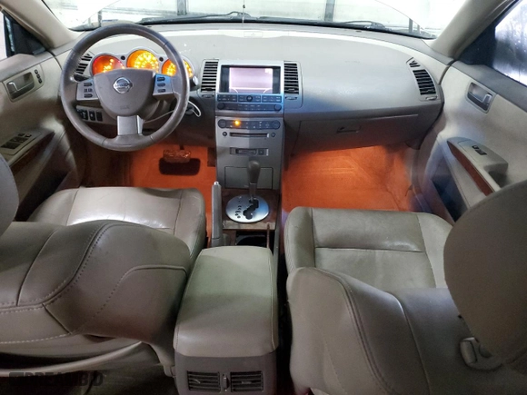 2004 Nissan Maxima SE with VIN 1N4BA41E44C882730, listed as a Copart auction lot 46052975 with NaN miles and Salvage Title. Bid and sale history available at carsss.com. Image 8.