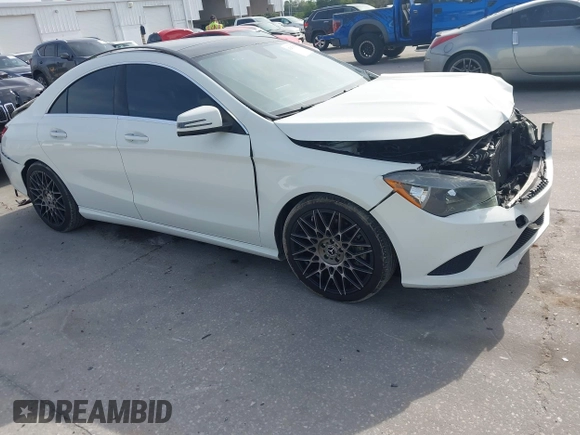 2016 Mercedes-Benz CLA 250 with VIN WDDSJ4EB5GN305634, listed as a IAAI auction lot 42076750 with 144,780 mi miles and . Bid and sale history available at DreamBid. Image 1.