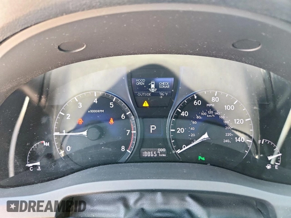 2013 Lexus RX 350 with VIN 2T2ZK1BAXDC094943, listed as a Copart auction lot 58772685 with 188,657 mi miles and Salvage title. Bid and sale history available at DreamBid. Image 9.
