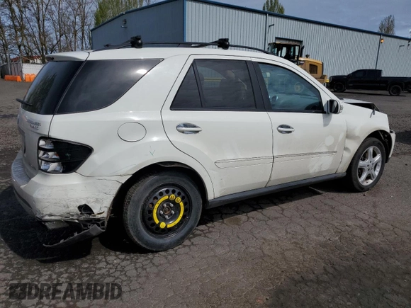 2008 Mercedes-Benz M 320 CDI with VIN 4JGBB22E58A359210, listed as a Copart auction lot 52036565 with 186,968 mi miles and Salvage Title. Bid and sale history available at carsss.com. Image 3.