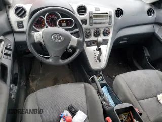 2010 Toyota Matrix S with VIN 2T1LE4EE5AC015093, listed as a Copart auction lot 57902535 with 131,300 mi miles and Salvage title. Bid and sale history available at DreamBid. Image 8.