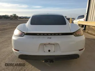 2018 Porsche 718 Cayman z VIN WP0AA2A85JK262216, wystawiony jako Copart lot #82436914 z przebiegiem 109 574 mil mil oraz Szkoda całkowita • Salvage title. Historia ofert i sprzedaży dostępna na DreamBid. Obrazek 6.