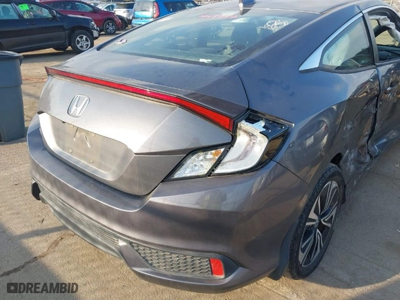 2018 Honda Civic Coupe EX-L with VIN 2HGFC3B73JH357135, listed as a IAAI auction lot 41532676 with NaN miles. Bid and sale history available at carsss.com. Image 18.