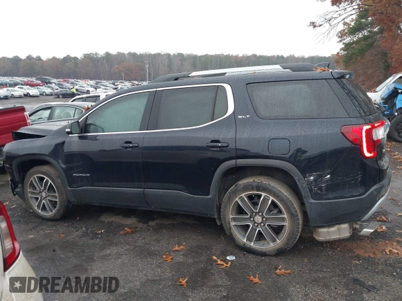 2022 GMC Acadia SLT with VIN 1GKKNMLS1NZ103322, listed as a IAAI auction lot 41033861 with 37,348 mi miles and . Bid and sale history available at DreamBid. Image 14.