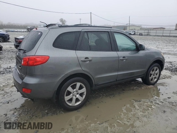 2009 Hyundai Santa Fe SE with VIN 5NMSH73E59H272364, listed as a Copart auction lot 43754845 with 111,270 mi miles and Salvage title. Bid and sale history available at DreamBid. Image 3.