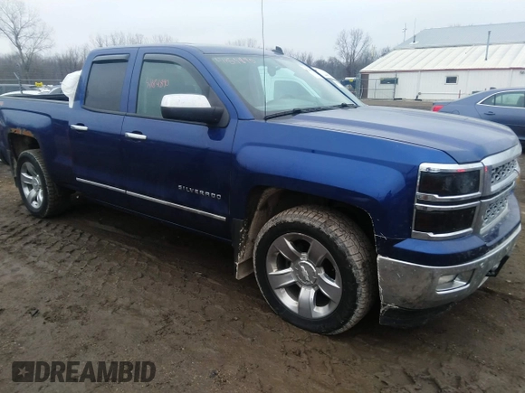 2014 Chevrolet Silverado 1500 LTZ with VIN 1GCVKSECXEZ351886, listed as a IAAI auction lot 41184890 with 149,602 mi miles and . Bid and sale history available at DreamBid. Image 1.