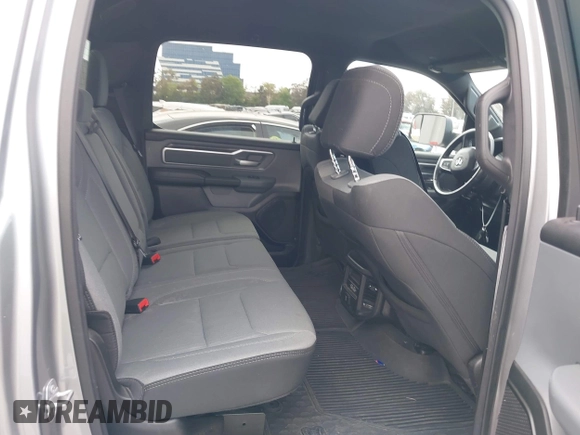 2022 Ram 1500 Big Horn with VIN 1C6SRFFM0NN259536, listed as a IAAI auction lot 42044321 with 49,133 mi miles and . Bid and sale history available at DreamBid. Image 8.