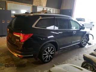 2020 Honda Pilot Touring 8-Passenger with VIN 5FNYF6H90LB043055, listed as a Copart auction lot 85194544 with 82,144 mi miles and Salvage Title. Bid and sale history available at DreamBid. Image 3.
