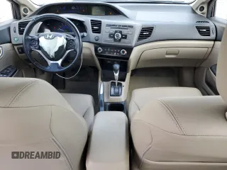 2012 Honda Civic EX-L with VIN 2HGFB2F92CH572839, listed as a Copart auction lot 51507805 with 95,881 mi miles and Salvage Title. Bid and sale history available at DreamBid. Image 8.