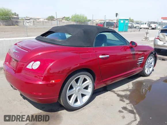 2005 Chrysler Crossfire Limited z VIN 1C3AN65L65X057205, wystawiony jako IAAI lot #41878855 z przebiegiem 209 199 mil mil oraz . Historia ofert i sprzedaży dostępna na DreamBid. Obrazek 4.