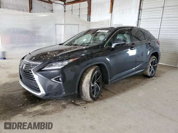 2016 Lexus RX 350 with VIN 2T2BZMCA3GC029790, listed as a Copart auction lot 53845485 with 192,057 mi miles and Salvage Title. Bid and sale history available at DreamBid. Image 1.