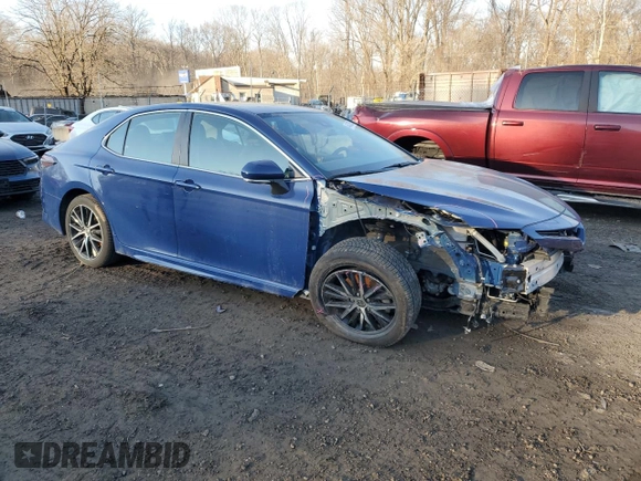 2023 Toyota Camry SE with VIN 4T1S11AK2PU096885, listed as a Copart auction lot 46437025 with 129,673 mi miles and Salvage Title. Bid and sale history available at DreamBid. Image 4.