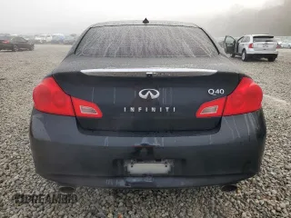 2015 Infiniti Q40 with VIN JN1CV6APXFM500023, listed as a Copart auction lot 85674804 with 185,540 mi miles and Salvage Title. Bid and sale history available at carsss.com. Image 6.