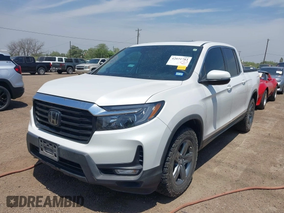 2023 Honda Ridgeline RTL z VIN 5FPYK3F51PB028295, wystawiony jako IAAI lot #42031783 z przebiegiem 39 228 mil mil oraz . Historia ofert i sprzedaży dostępna na DreamBid. Obrazek 6.
