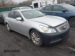 2007 Infiniti G35 Journey with VIN JNKBV61EX7M721001, listed as a IAAI auction lot 41819327 with Not Provided miles and . Bid and sale history available at DreamBid. Image 1.