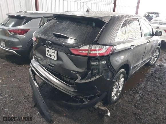 2022 Ford Edge Titanium with VIN 2FMPK4K99NBB05312, listed as a IAAI auction lot 41817893 with 53,232 mi miles. Bid and sale history available at carsss.com. Image 6.