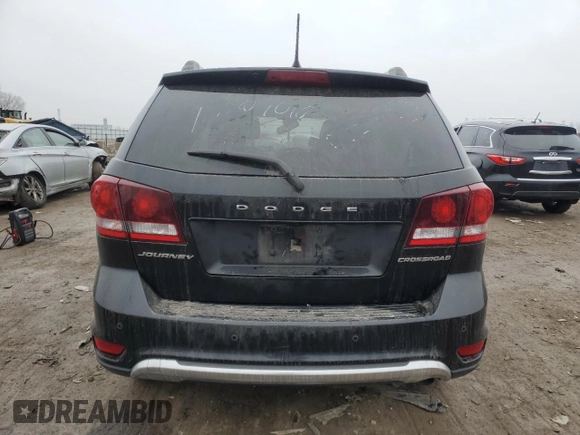 2019 Dodge Journey Crossroad with VIN 3C4PDCGB2KT803118, listed as a Copart auction lot 83989134 with 59,996 mi miles and Salvage Title. Bid and sale history available at DreamBid. Image 6.