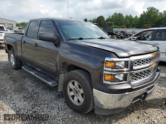 2015 Chevrolet Silverado 1500 LT with VIN 1GCRCREH4FZ203950, listed as a Copart auction lot 42800245 with 123,811 mi miles and Salvage Title. Bid and sale history available at carsss.com. Image 1.