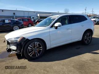 2020 Volvo XC60 Momentum with VIN YV4A22RKXL1418320, listed as a Copart auction lot 87628265 with 53,162 mi miles and Salvage title. Bid and sale history available at DreamBid. Image 1.