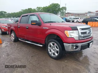 2013 Ford F-150 XL with VIN 1FTFW1EF6DFB48555, listed as a IAAI auction lot 42160534 with 134,289 mi miles and . Bid and sale history available at carsss.com. Image 1.