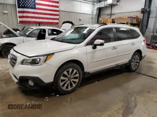 2017 Subaru Outback Touring with VIN 4S4BSETC3H3359855, listed as a Copart auction lot 57104415 with 84,893 mi miles and Salvage title. Bid and sale history available at DreamBid. Image 1.