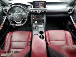 2021 Lexus IS 300 with VIN JTHAA1D29M5111530, listed as a Copart auction lot 65078415 with 76,997 mi miles and Salvage title. Bid and sale history available at DreamBid. Image 8.