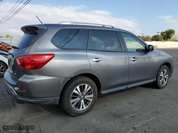 2017 Nissan Pathfinder SV with VIN 5N1DR2MN3HC685982, listed as a Copart auction lot 43090195 with 163,316 mi miles and Clean Title. Bid and sale history available at carsss.com. Image 3.