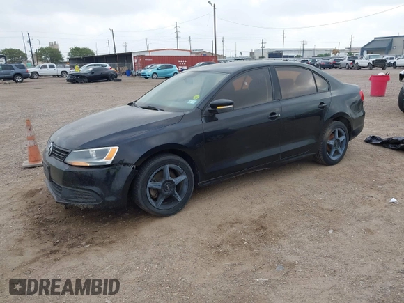 2011 Volkswagen Jetta Sedan SE w/Convenience & Sunroof PZEV with VIN 3VWDZ7AJ2BM359094, listed as a IAAI auction lot 42067719 with 165,720 mi miles. Bid and sale history available at carsss.com. Image 2.