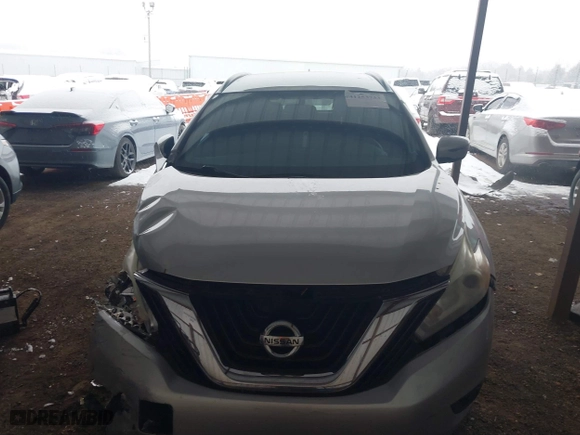 2017 Nissan Murano SL with VIN 5N1AZ2MG2HN101161, listed as a IAAI auction lot 41253733 with 164,808 mi miles. Bid and sale history available at carsss.com. Image 12.