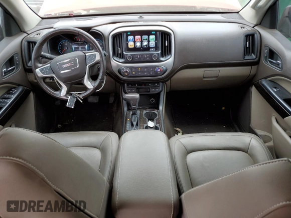 2018 GMC Canyon 4WD SLT with VIN 1GTG6DEN0J1158147, listed as a Copart auction lot 76594794 with 41,186 mi miles and Salvage Title. Bid and sale history available at carsss.com. Image 8.