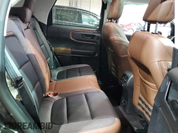 2024 Ford Bronco Sport Outer Banks z VIN 3FMCR9C69RRE32506, wystawiony jako Copart lot #50443075 z przebiegiem 4 688 mil mil oraz Nie do naprawy • Non repairable. Historia ofert i sprzedaży dostępna na DreamBid. Obrazek 11.