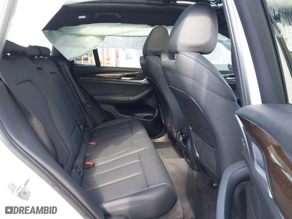 2021 BMW X3 sDrive30i with VIN 5UXTY3C01M9H12586, listed as a IAAI auction lot 41582613 with 44,206 mi miles. Bid and sale history available at carsss.com. Image 8.