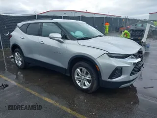 2020 Chevrolet Blazer LT with VIN 3GNKBDRS5LS592451, listed as a IAAI auction lot 41721191 with 78,341 mi miles and . Bid and sale history available at DreamBid. Image 1.