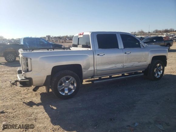 2018 Chevrolet Silverado 1500 LTZ with VIN 3GCUKSEC8JG512550, listed as a Copart auction lot 48170555 with 81,105 mi miles and Salvage Title. Bid and sale history available at carsss.com. Image 3.