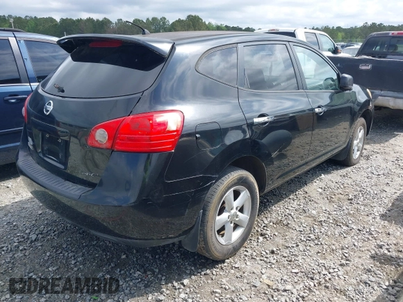 2010 Nissan Rogue S with VIN JN8AS5MT9AW014630, listed as a IAAI auction lot 41903957 with 187,199 mi miles and . Bid and sale history available at carsss.com. Image 4.