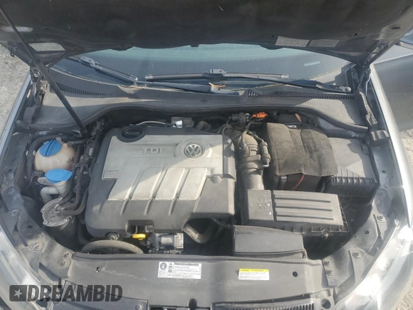 2014 Volkswagen Jetta TDI w/Sunroof with VIN 3VWPL7AJ9EM609093, listed as a Copart auction lot 54745685 with 94,649 mi miles and Salvage title. Bid and sale history available at DreamBid. Image 11.