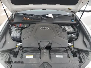 2022 Audi Q8 Prestige with VIN WA1FVBF17ND009814, listed as a Copart auction lot 83627874 with 16,294 mi miles and Salvage Title. Bid and sale history available at carsss.com. Image 11.