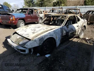 1984 Porsche 944 with VIN WP0AA094XEN466486, listed as a Copart auction lot 48145845 with Not Provided miles and Clean Title. Bid and sale history available at carsss.com. Image 1.