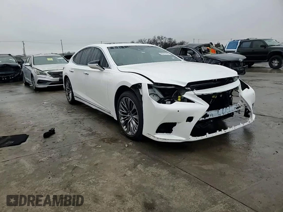 2022 Lexus LS with VIN JTHD51FF7N5015883, listed as a Copart auction lot 45516195 with 20,683 mi miles and Salvage Title. Bid and sale history available at carsss.com. Image 11.