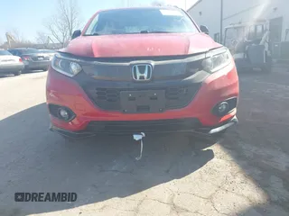 2022 Honda HR-V Sport with VIN 3CZRU6H12NM773532, listed as a IAAI auction lot 38747913 with 26,109 mi miles. Bid and sale history available at carsss.com. Image 12.